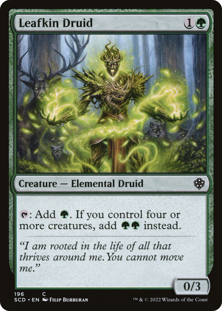 Leafkin Druid (SCD-196)  - Starter Commander Decks