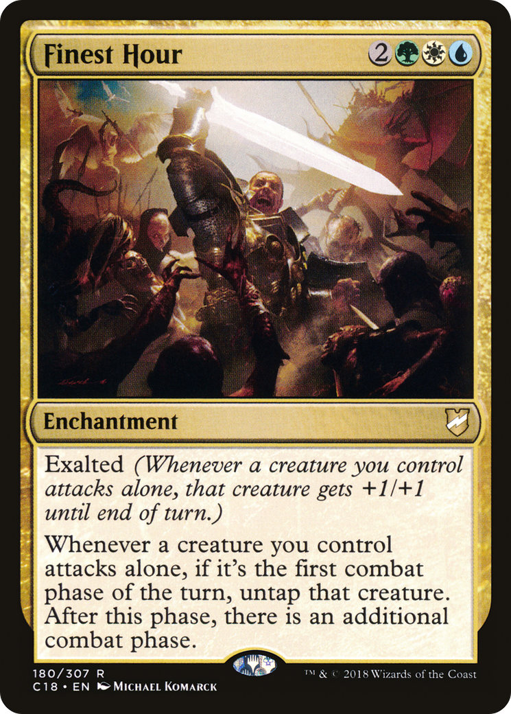 Finest Hour (C18-180)  - Commander 2018