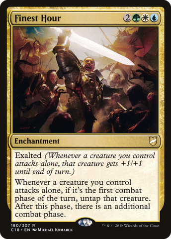 Finest Hour (C18-180)  - Commander 2018