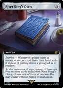 River Song's Diary (Extended Art) (Surge Foil) (WHO-1051) - Doctor Who: (Extended Art) Foil