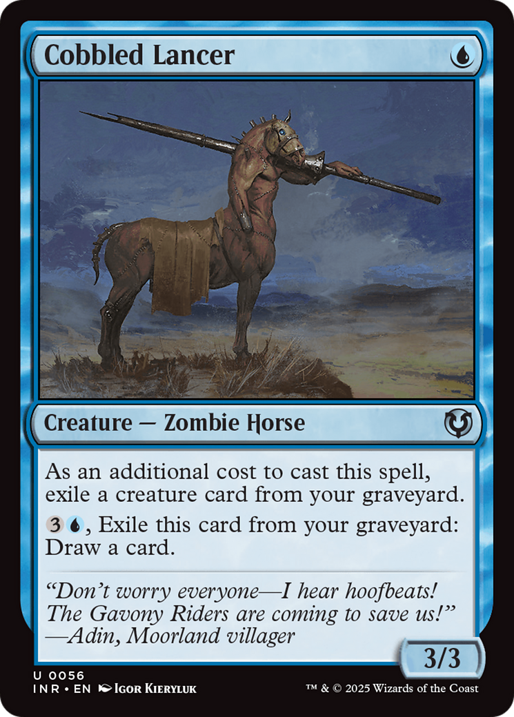 Cobbled Lancer (INR-056)  - Innistrad Remastered