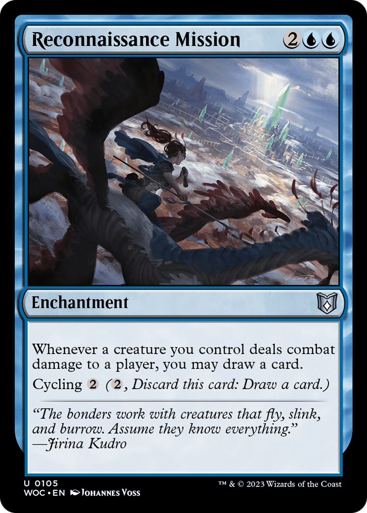 Reconnaissance Mission (WOC-105)  - Wilds of Eldraine Commander