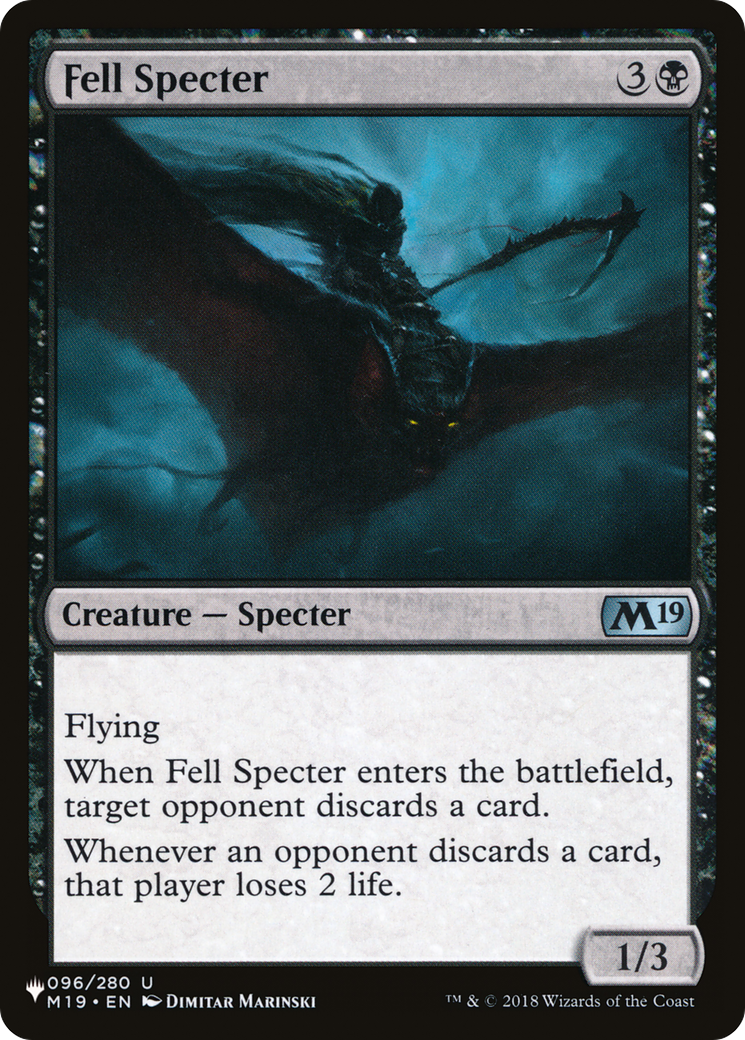 Fell Specter (LIST-M19-96)  - The List