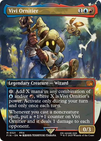 Vivi Ornitier (FIN-321) - FINAL FANTASY (Borderless) Foil