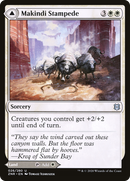 Makindi Stampede (ZNR-026)  - Zendikar Rising