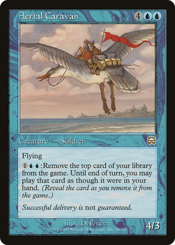 Aerial Caravan (MMQ-058)  - Mercadian Masques