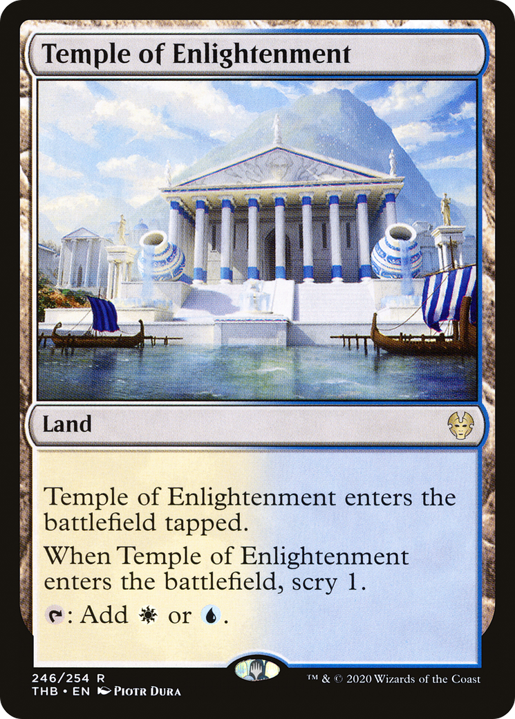 Temple of Enlightenment (THB-246)  - Theros Beyond Death