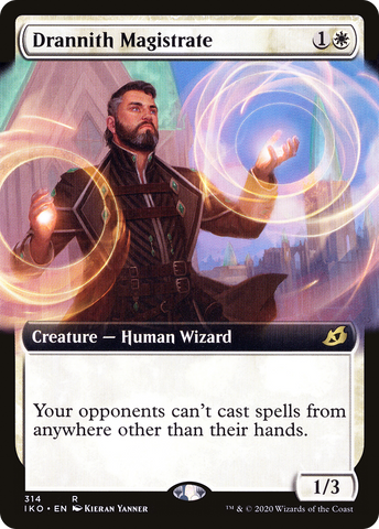 Drannith Magistrate (Extended Art) (IKO-314)  Foil - Ikoria: Lair of Behemoths: (Extended Art)