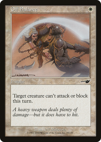 Off Balance (NMS-015)  Foil - Nemesis