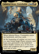 Admiral Brass, Unsinkable (Extended Art) (LCC-025)  - The Lost Caverns of Ixalan Commander: (Extended Art)