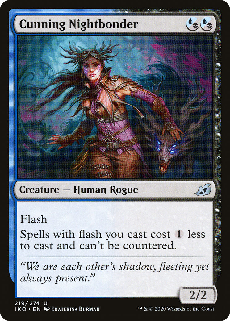 Cunning Nightbonder (IKO-219)  - Ikoria: Lair of Behemoths