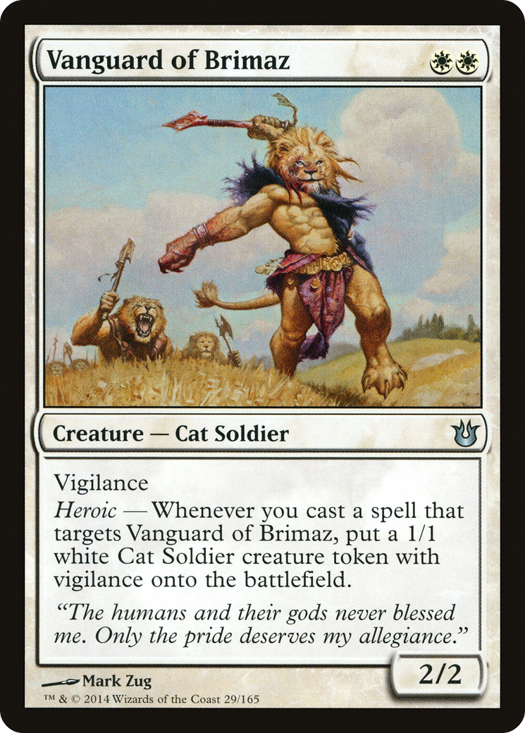 Vanguard of Brimaz (BNG-029)  - Born of the Gods