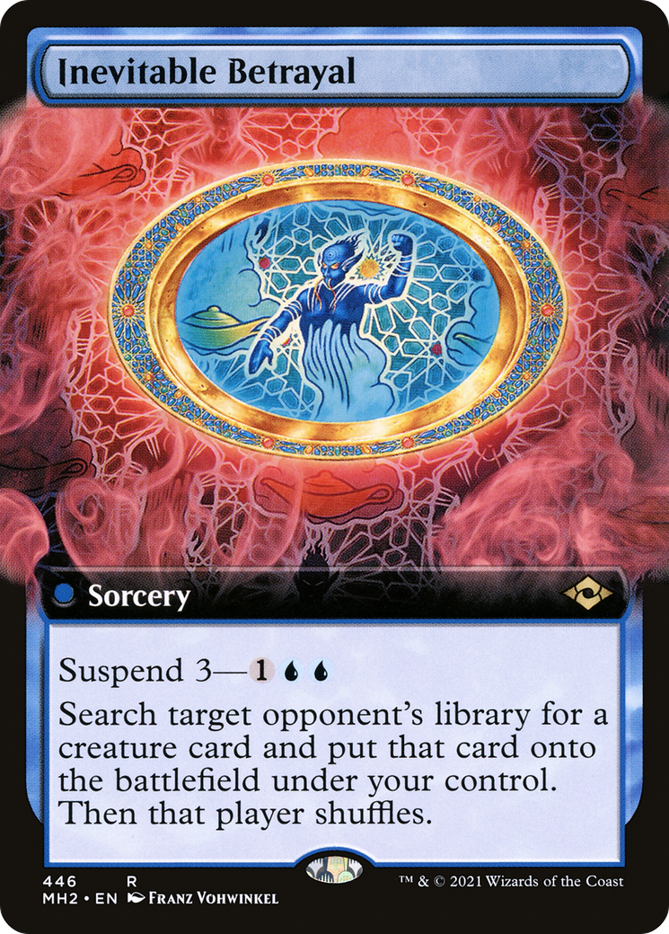 Inevitable Betrayal (Extended Art) (MH2-446)  - Modern Horizons 2: (Extended Art)