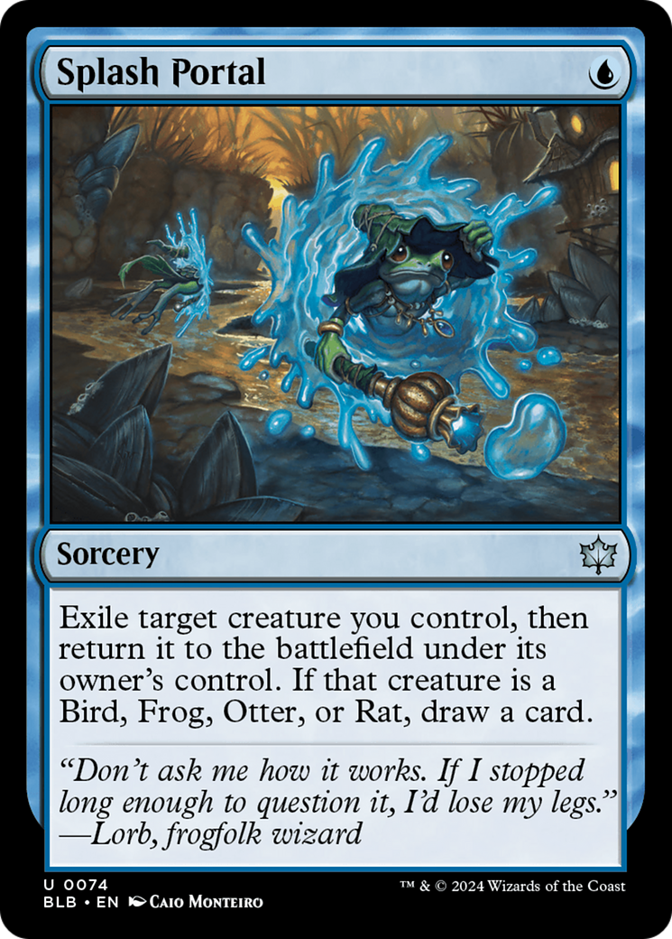 Splash Portal (BLB-074)  - Bloomburrow