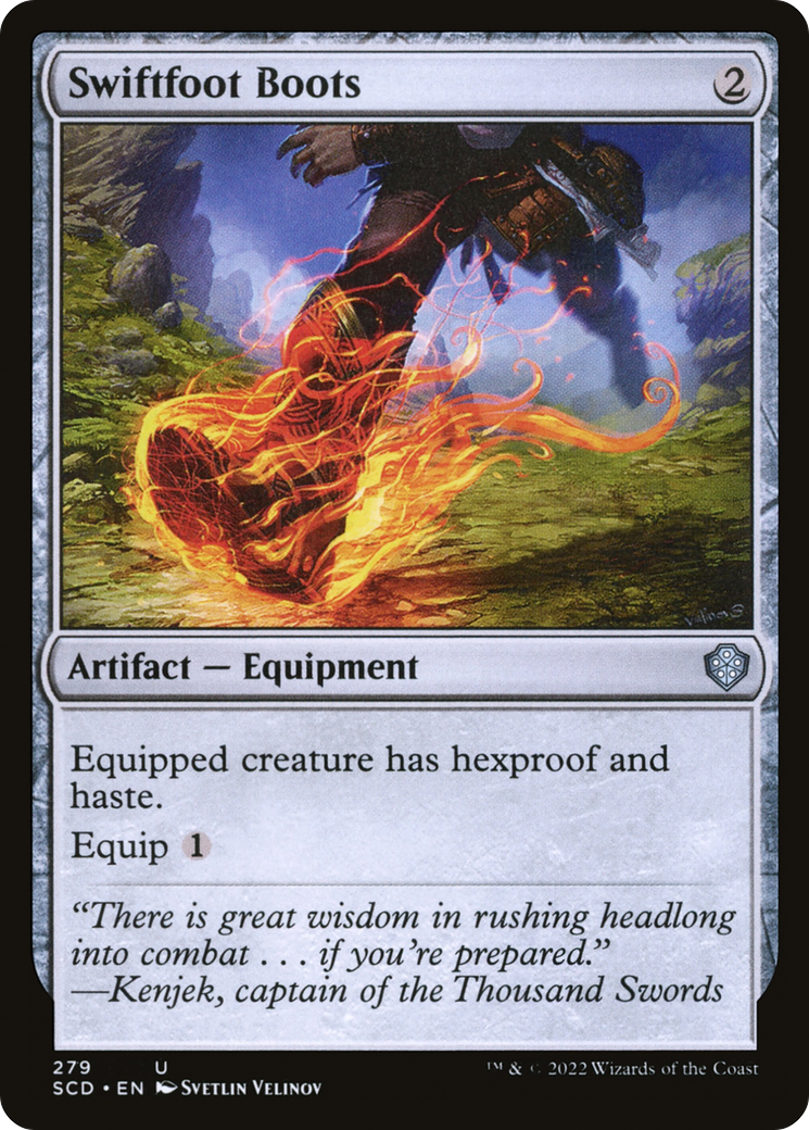 Swiftfoot Boots (SCD-279)  - Starter Commander Decks