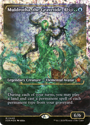 Muldrotha, the Gravetide (Showcase) (Fracture Foil) (FDN-440)  Foil - Foundations: (Showcase)