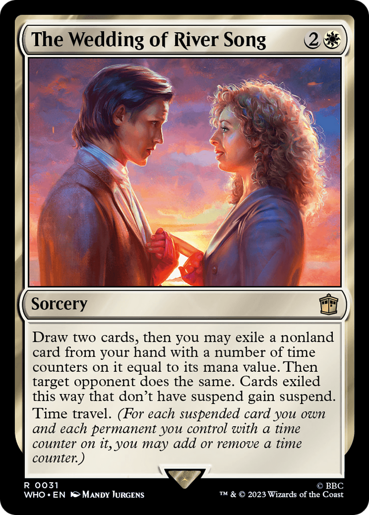 The Wedding of River Song (WHO-031)  Foil - Doctor Who