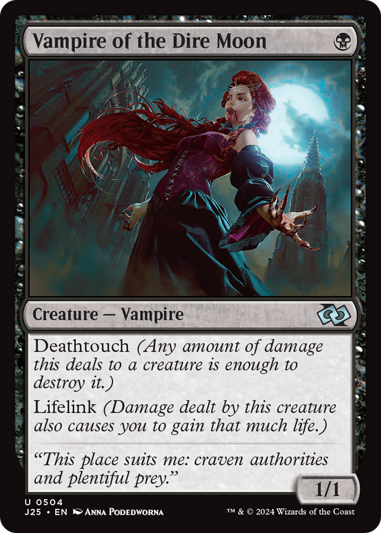 Vampire of the Dire Moon (J25-504)  - Foundations Jumpstart