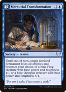 Mercurial Transformation (STX-047)  Foil - Strixhaven: School of Mages: (lesson)