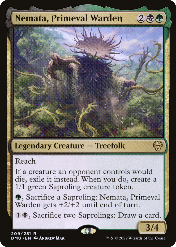 Nemata, Primeval Warden (DMU-209)  - Dominaria United