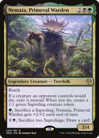 Nemata, Primeval Warden (DMU-209)  - Dominaria United
