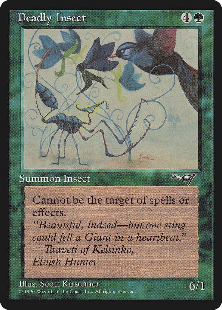 Deadly Insect (Bird) (ALL-065)  - Alliances