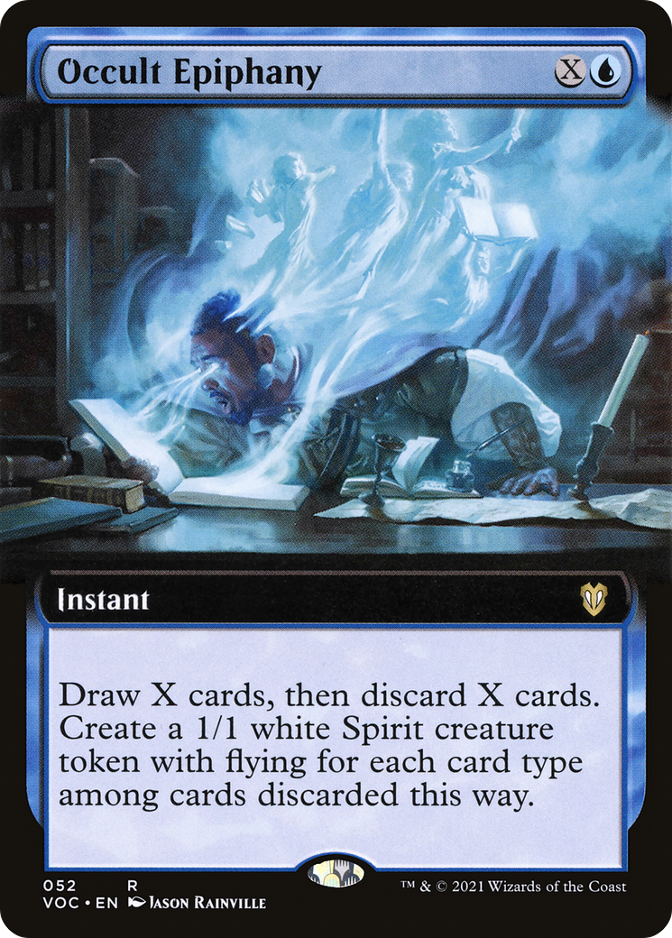 Occult Epiphany (Extended Art) (VOC-052)  - Crimson Vow Commander: (Extended Art)