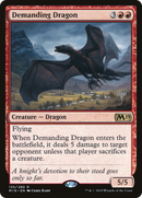 Demanding Dragon (PPM20-135P) - Core Set 2019 Promos