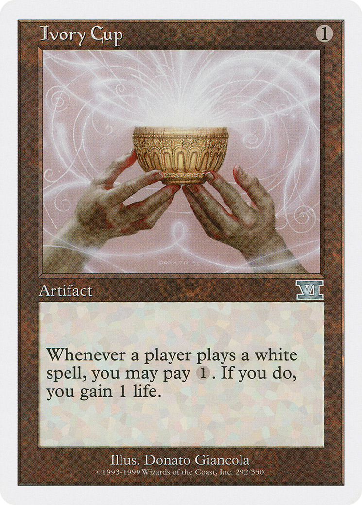 Ivory Cup (6ED-292)  - Classic Sixth Edition