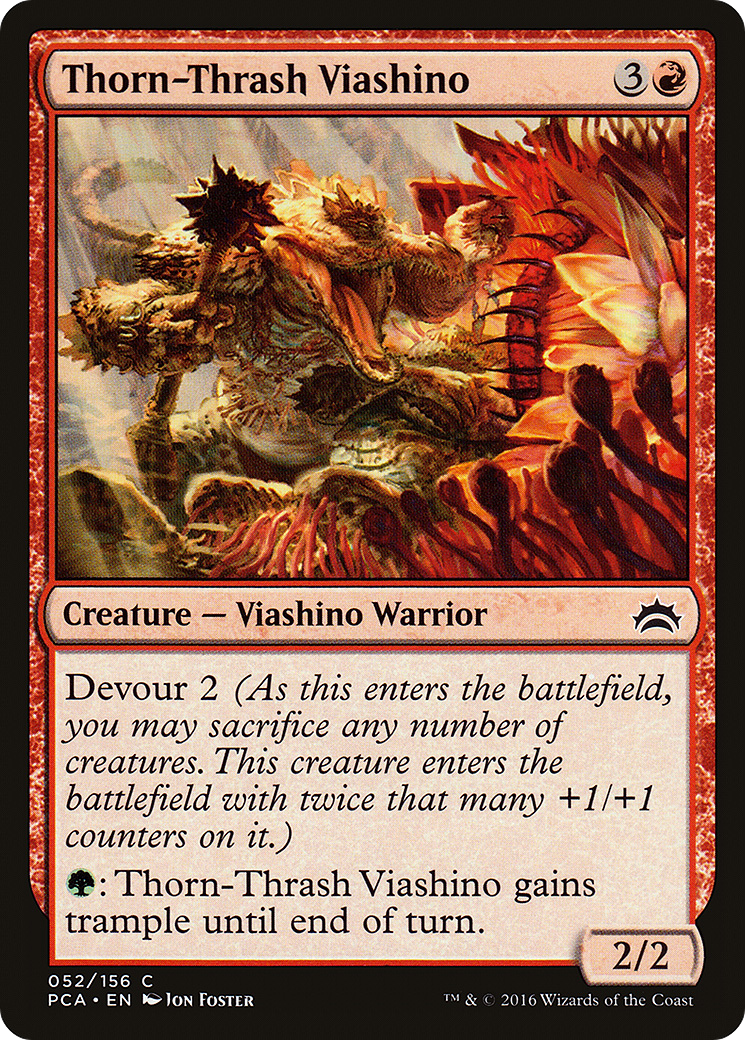 Thorn-Thrash Viashino (PCA-052)  - Planechase Anthology