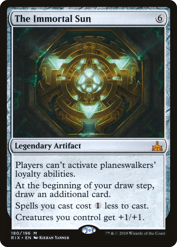 The Immortal Sun (RIX-180)  Foil - Rivals of Ixalan