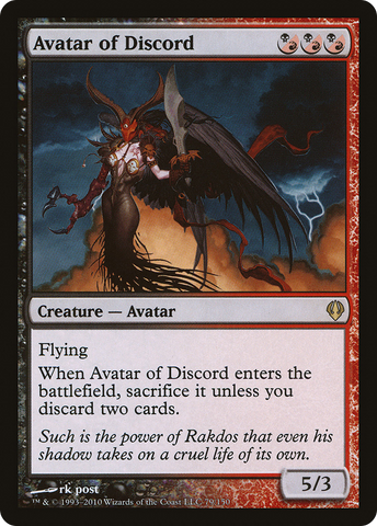 Avatar of Discord (ARC-079)  - Archenemy