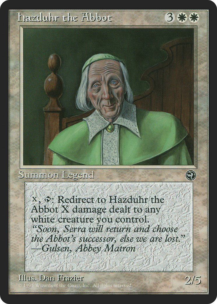 Hazduhr the Abbot (HML-)  - Homelands