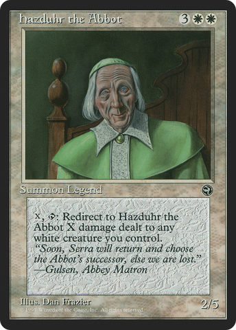 Hazduhr the Abbot (HML-)  - Homelands