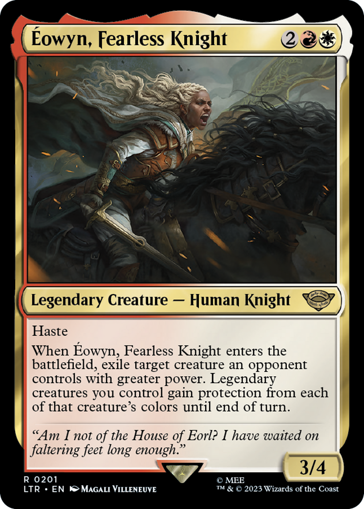 Eowyn, Fearless Knight (LTR-201)  - The Lord of the Rings: Tales of Middle-earth
