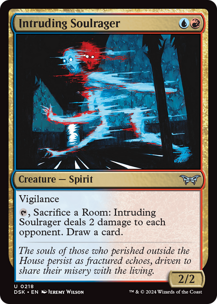Intruding Soulrager (DSK-218)  - Duskmourn: House of Horror