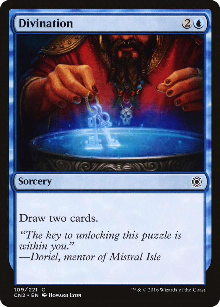 Divination (CN2-109)  Foil - Conspiracy: Take the Crown