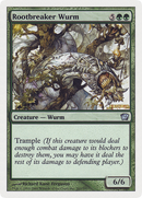Rootbreaker Wurm (9ED-267) - Ninth Edition