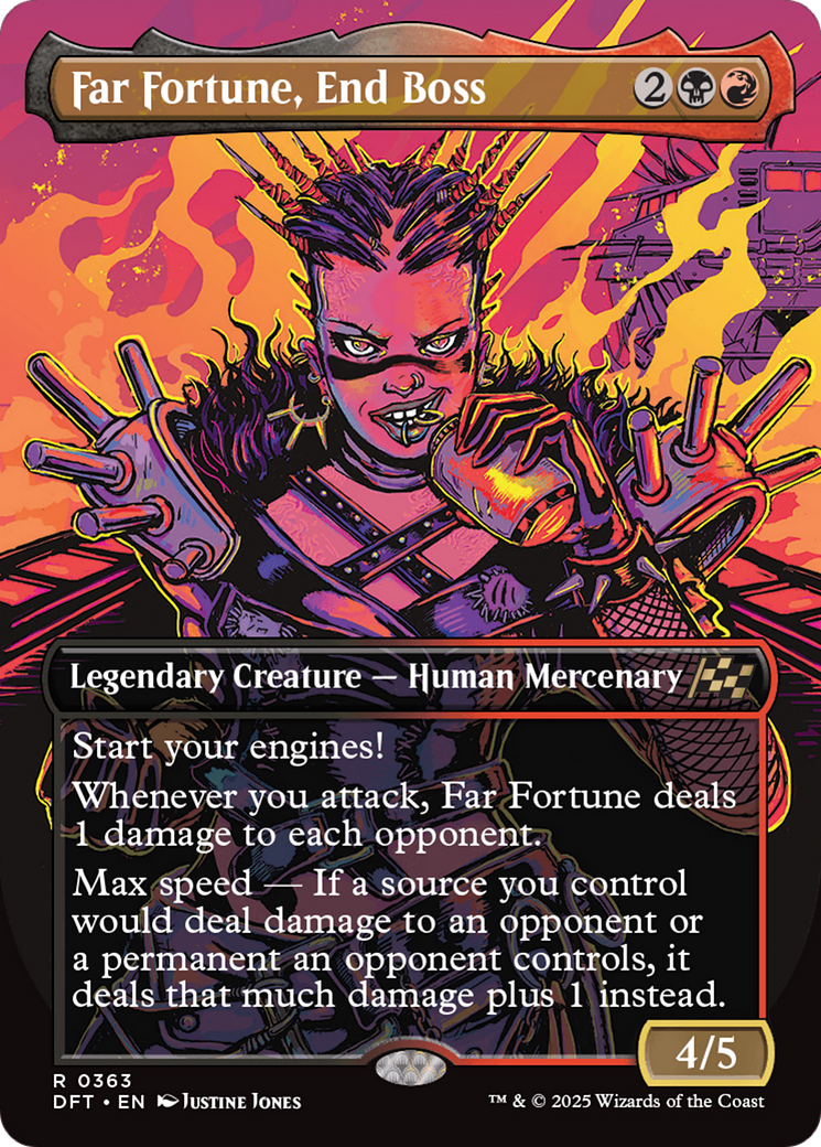 Far Fortune, End Boss (Borderless) (DFT-363)  - Aetherdrift