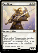 Sun Titan (WOC-077)  - Wilds of Eldraine Commander