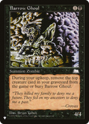 Barrow Ghoul (LIST-WTH-61)  - The List