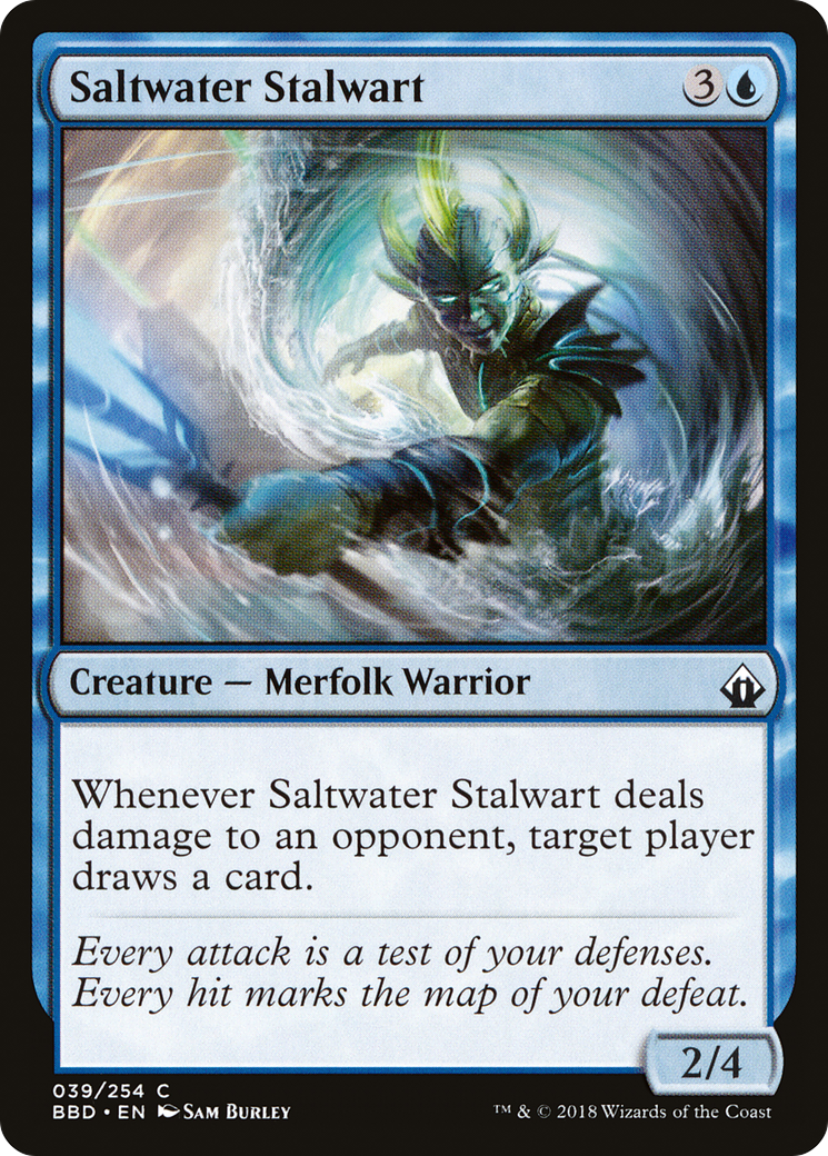 Saltwater Stalwart (BBD-039)  - Battlebond