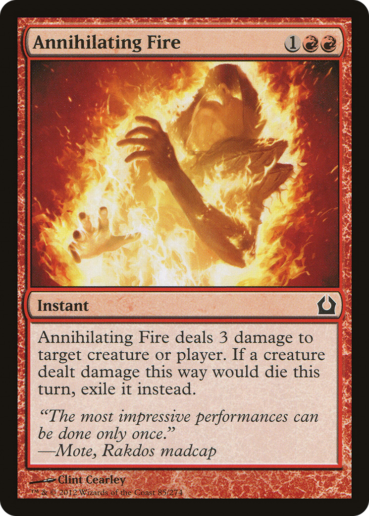 Annihilating Fire (RTR-085)  - Return to Ravnica