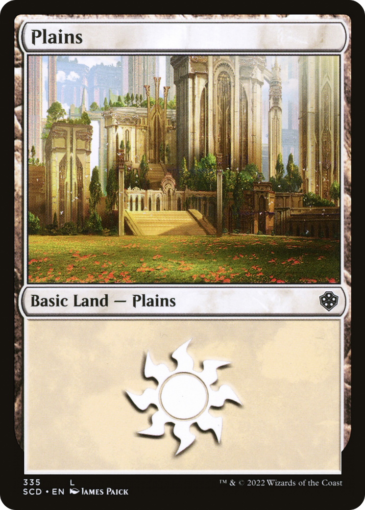 Plains (335) (SCD-335)  - Starter Commander Decks