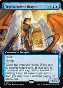 Transcendent Dragon (Extended Art) (TDC-062) - Commander: Tarkir: Dragonstorm: (Extended Art)