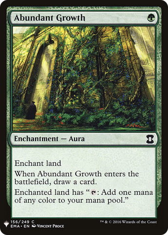 Abundant Growth (LIST-156)  - The List