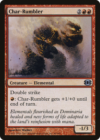Char-Rumbler (FUT-096)  - Future Sight