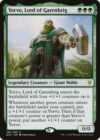 Yorvo, Lord of Garenbrig (ELD-185)  - Throne of Eldraine