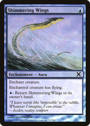 Shimmering Wings (10E-107★)  Foil - Tenth Edition