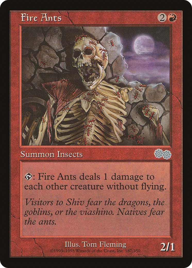 Fire Ants (USG-187)  - Urza's Saga
